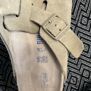 Birkenstock Tan Suede moccasins